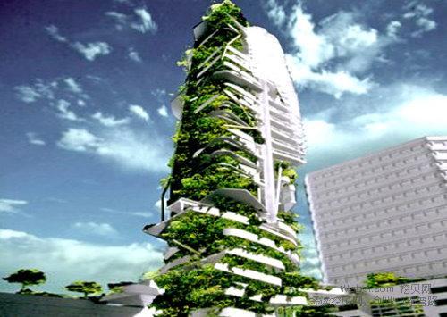22个最具创意绿色建筑:有机住宅能自己生长