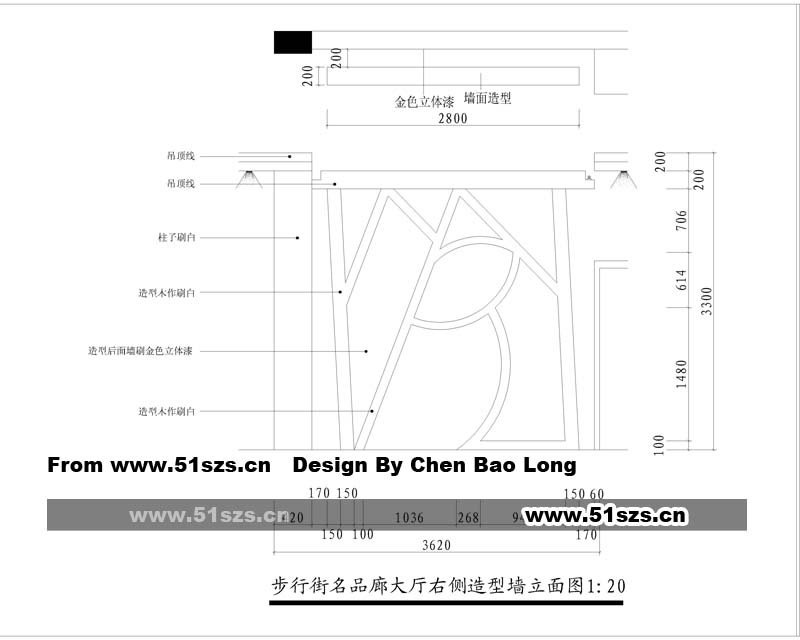服装店造型墙