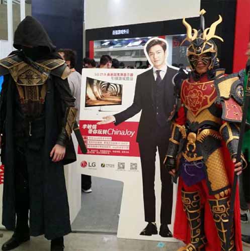 LG 21:9超宽屏显示器闪耀ChinaJoy2015