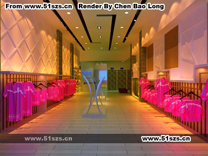 服装店效果图
