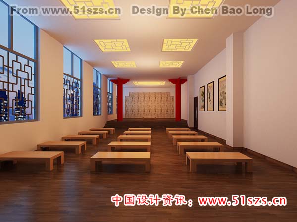 二楼国学班效果图