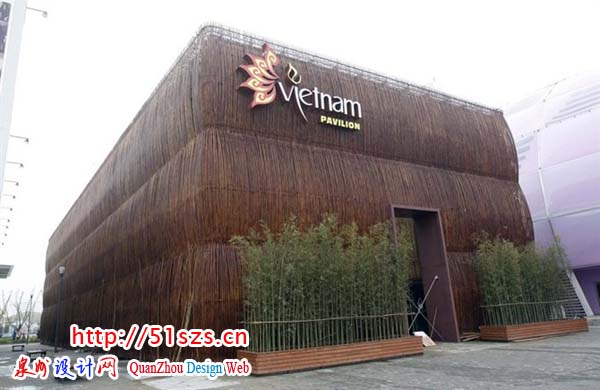上海世博会展馆照片